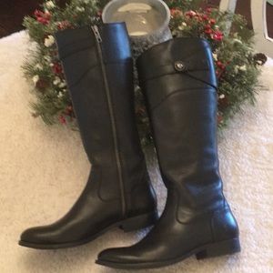 New Frye Molly Button tall riding boots